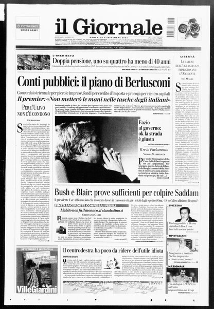 Il giornale : quotidiano del mattino